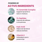 Raspberry Velvet Kiss Tinted Lip Balm | Ceramide & Peptide | Healing & Hydrate Lips