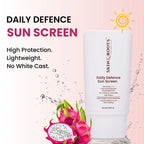 Daily Defence Sun Screen | Zinc Oxide & Ceramides | Light Weight & Fast Absorbing | SPF 50 PA++++