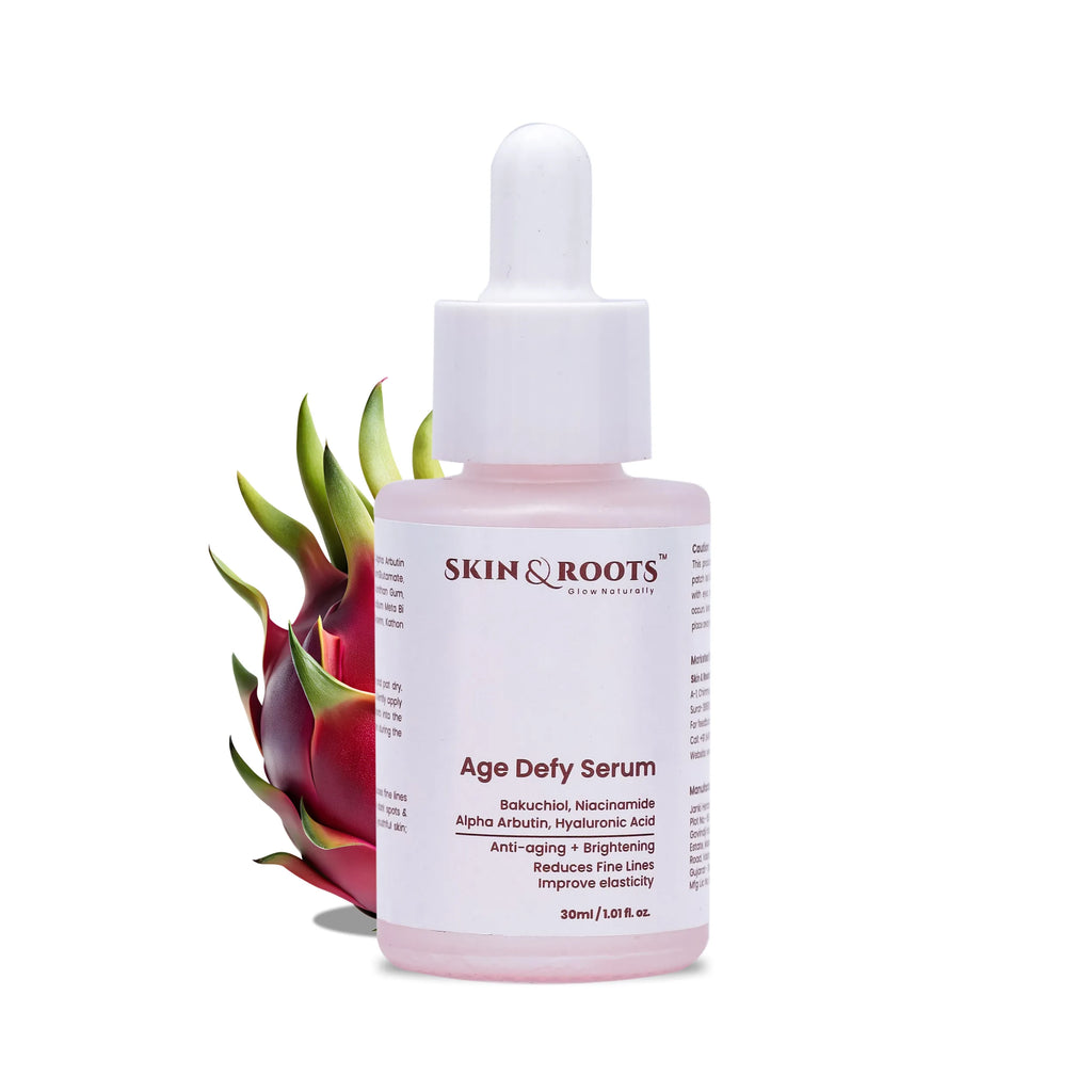 Age Defy Serum | 10% Niacinamide & 0.2% Bakuchiol | Anti-Aging & Brightening
