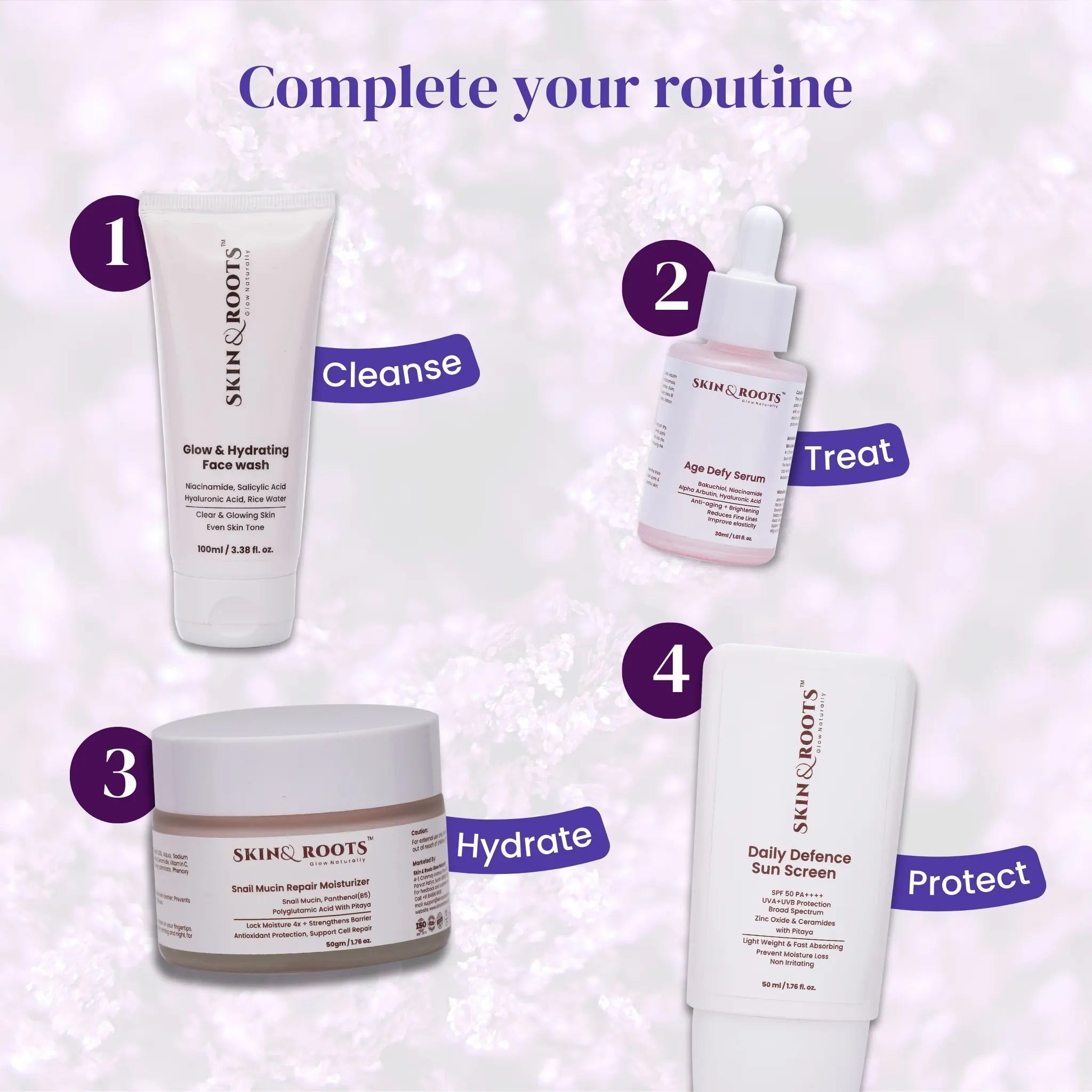 Age Defy Serum | 10% Niacinamide & 0.2% Bakuchiol | Anti-Aging & Brightening