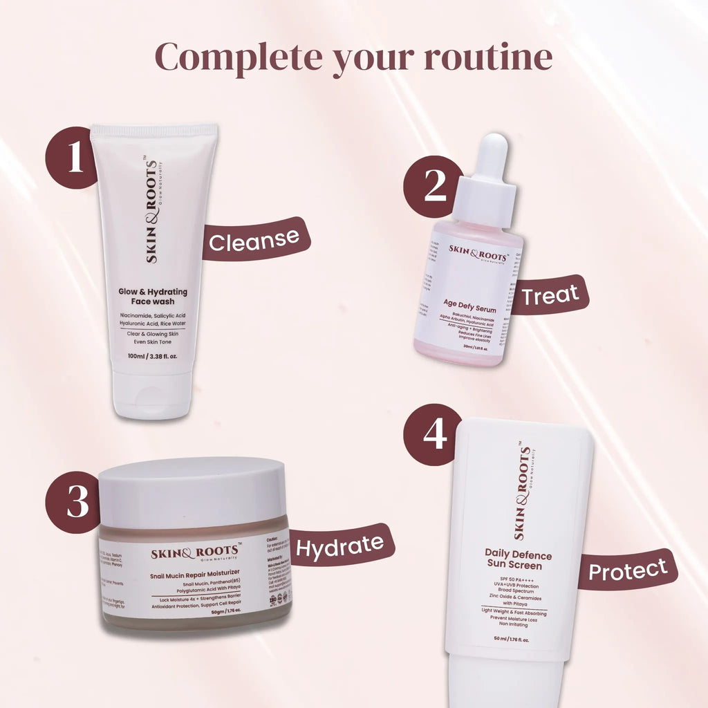 Snail Mucin Repair Moisturizer | Snail Mucin & Polyglutamic Acid | Lock Moisture 4x & Cell Repair