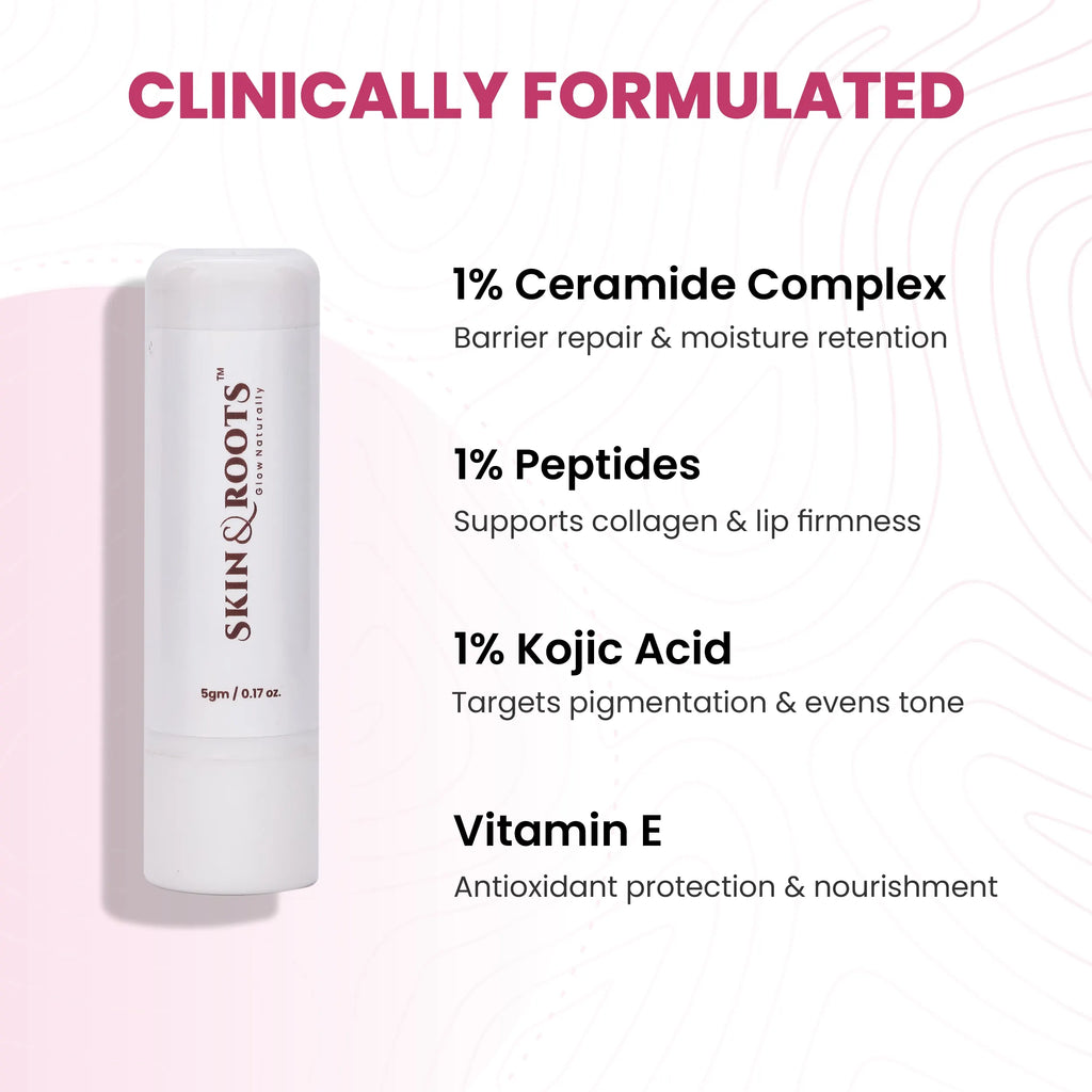 Raspberry Velvet Kiss Tinted Lip Balm | Ceramide & Peptide | Healing & Hydrate Lips