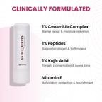 Raspberry Velvet Kiss Tinted Lip Balm | Ceramide & Peptide | Healing & Hydrate Lips