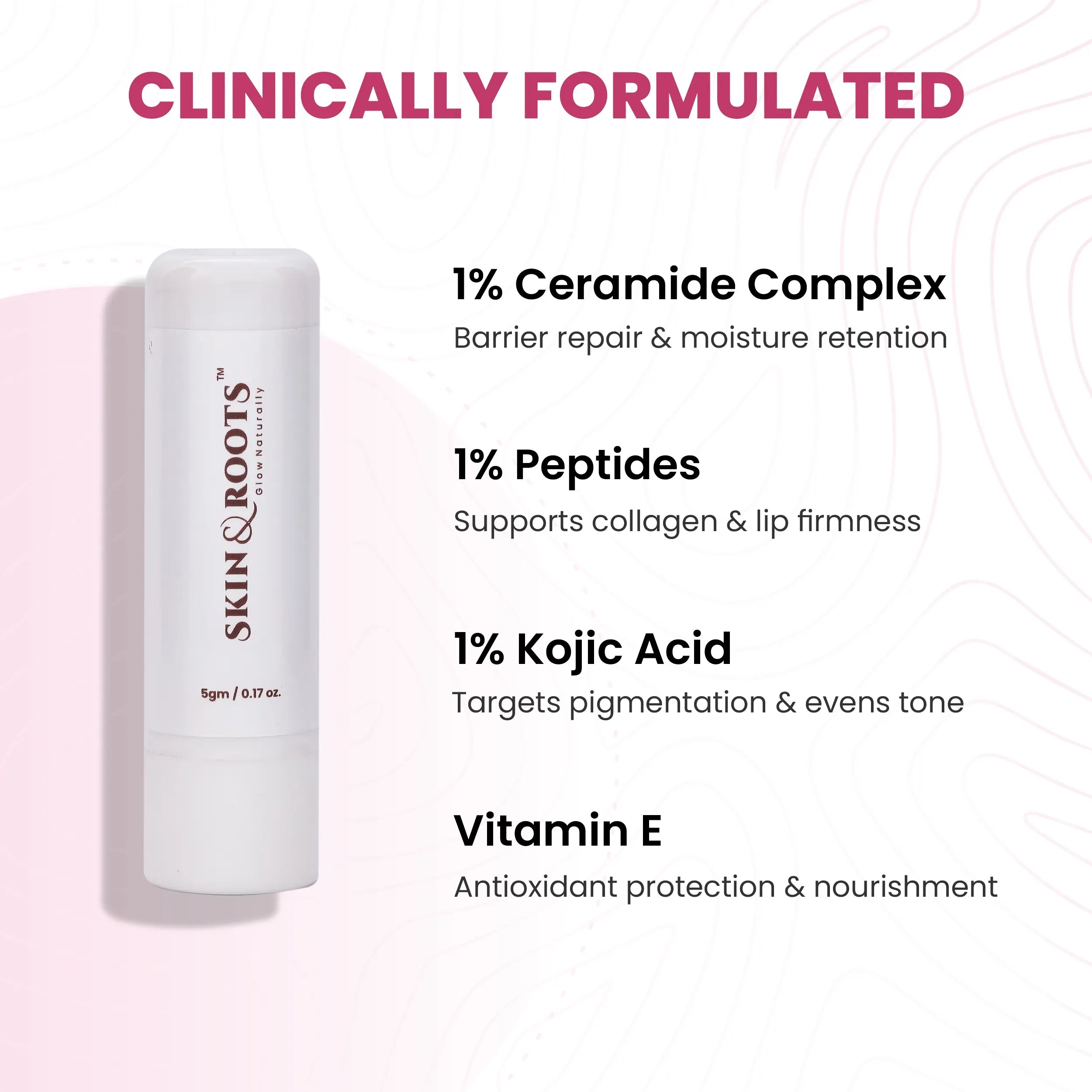 Raspberry Velvet Kiss Tinted Lip Balm | Ceramide & Peptide | Healing & Hydrate Lips